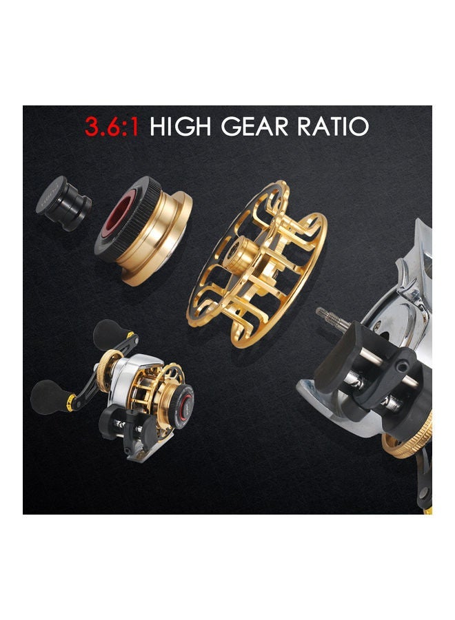 NIBEMINENT Automatic Wire Spread Fly Fishing Reel Right Hand - Image 3
