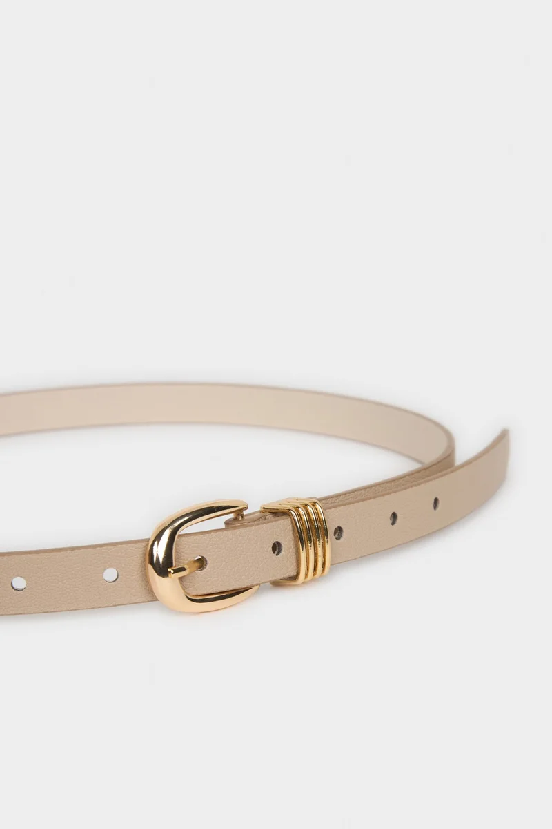 Defacto  Woman Oval Buckle Faux Leather for Women | Best Price UAE