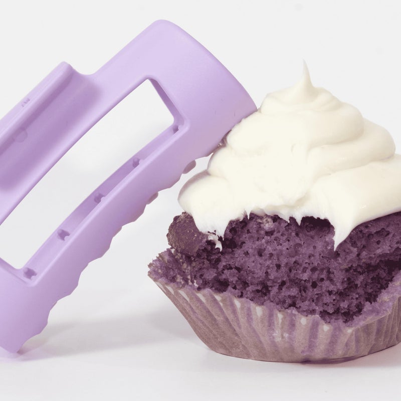 Mello The Original Mello Hair Claw Clip Squishy Claw Clip Made in Korea Patent Pending 30021976 (Purple, Medium) - Image 4