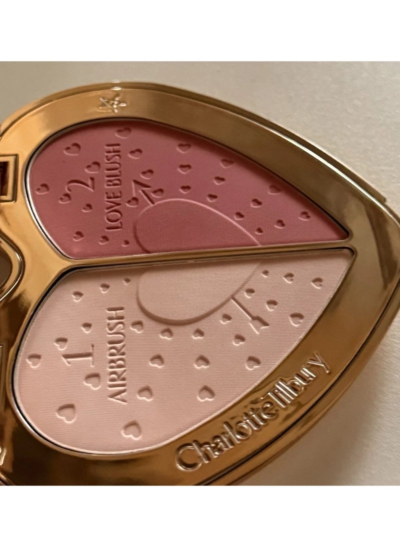 Charlotte Tilbury FLAWLESS PEACH Beauty Soulmates Brighten Blush Powder Palette - Image 4