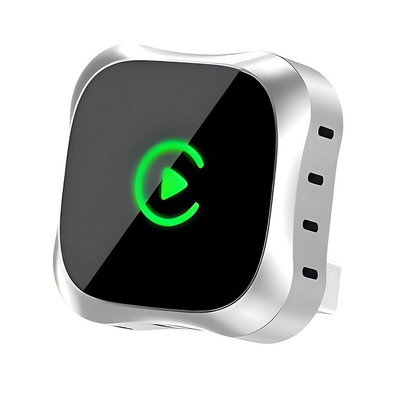 OFFBEAT SmartBox, 2-in-1 Wireless Apple CarPlay & Android Auto Adapter| Plug & Play Bluetooth 5.2 Connection| Converts Wired Android Auto/CarPlay to Wireless| Cars with installed wired Android/CarPlay - Image 1