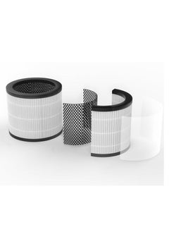 Tesla Smart Air Purifier Mini with HEPA Filter & Ionization Works with Google, Alexa  & Tesla Home App, White  - Image 4