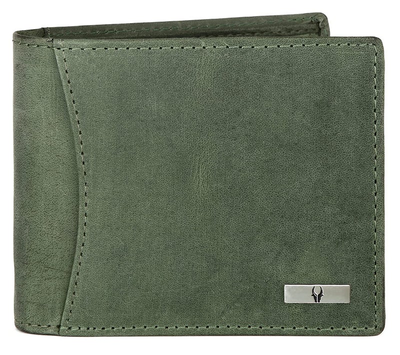 WildHorn Gift Hamper for Men I Leather Wallet, Keychain & Pen Combo Gift Set I Gift for Friend, Boyfriend,Husband,Father, Son etc (Green H M) - Image 3