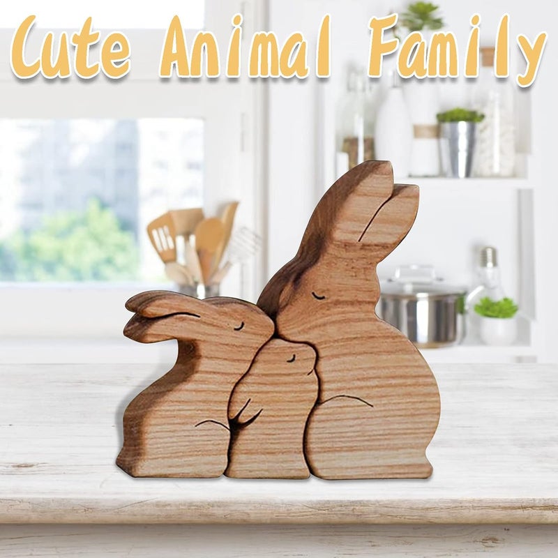 klarako Hand Carved Wooden Love Heart, Carved Figurine Decoration Craft, for Bookshelf, Table, Filing Cabinet, Gift for Home, Personalized Art Text Carved Craft - Image 5