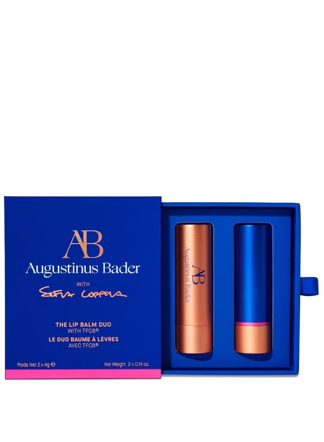 أوجستينوس بادر أوغستينوس بادر مرطب الشفاه الثنائي 8 جرام - Image 3