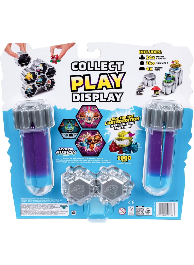 مستر بيست لاب سوارمز السلسلة 3 – ميجا لاب 14 قطعة التشكيلة 2 – مجسمات قابلة للجمع وألعاب مفاجئة - Image 2