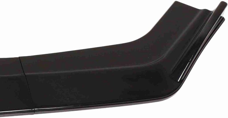 4PCS Front Bumper Lip Separator, Bumper Lip Diffuser Splitter, 165cm Glossy Black ABS Material, Front Bumper Spoiler with 32 Screws and 3 Connectors, Replacement - Image 3