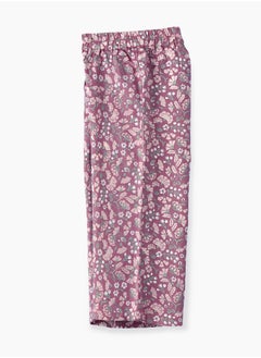 Jelliene Breezy Blooms: Girls' Viscose Floral Harem Pants  - Image 3