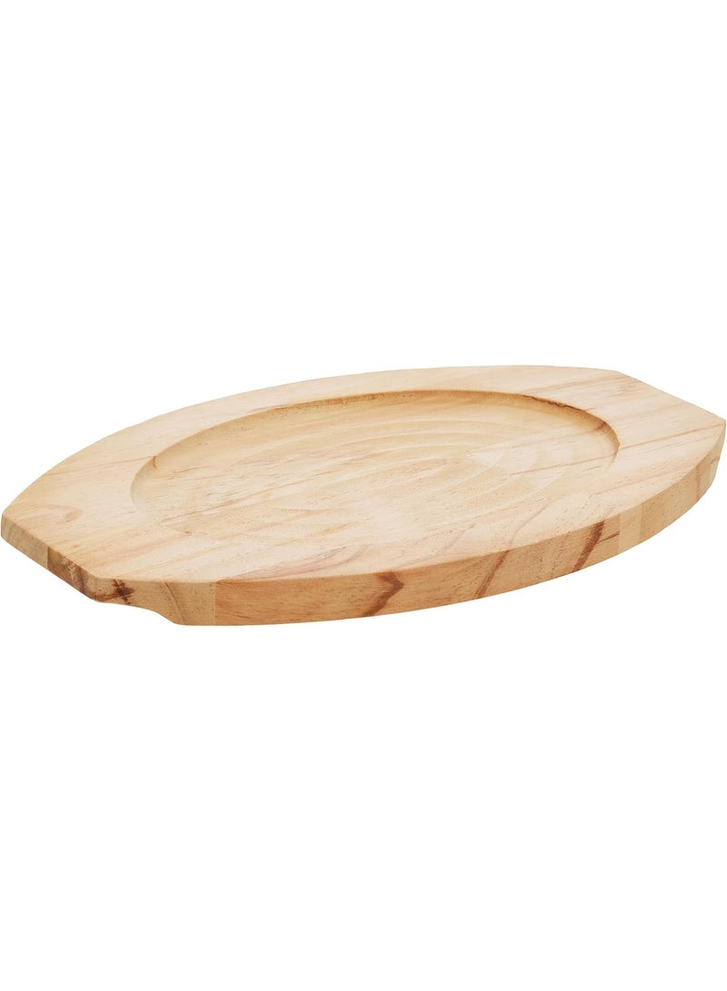 AKDC Vague Oval Sizzling With Base, 24 Cm X 17 Cm Size - Image 3