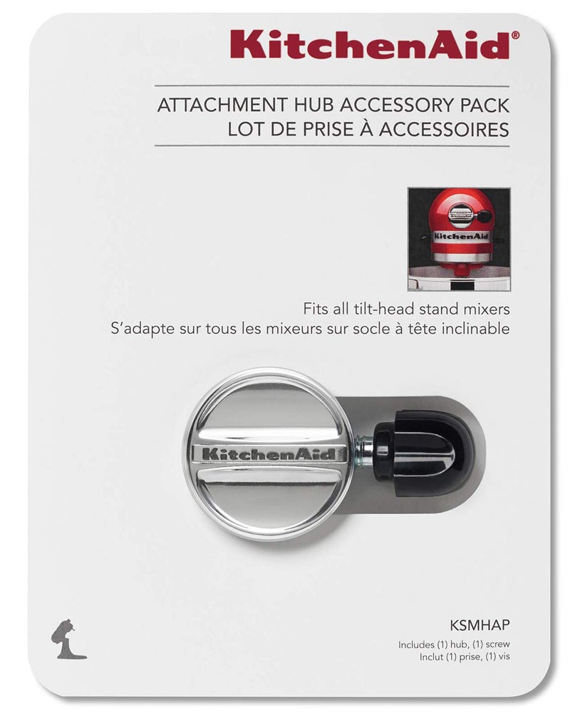 KitchenAid KSMHAP Attachment Hub Accessory Pack, Silver - Image 1