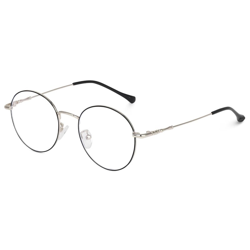 Dervin Zero Power Computer Bluelight Blocking Glasses For Men and Women | Blue Cut Computer Glasses | Full Rim Oval Shape Glasses | Anti Glare, Lightweight & Blocks Harmful Rays - Image 1