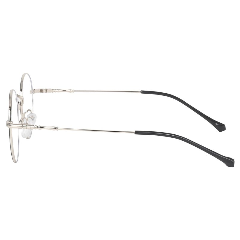 Dervin Zero Power Computer Bluelight Blocking Glasses For Men and Women | Blue Cut Computer Glasses | Full Rim Oval Shape Glasses | Anti Glare, Lightweight & Blocks Harmful Rays - Image 4