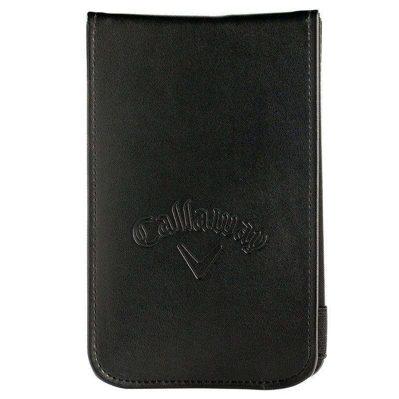 Callaway Callaway Leather Golf Scorecard Holder, Black, 7" x 4.25"  - Image 1