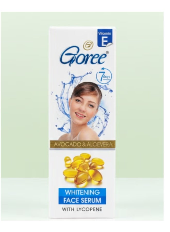 Goree Vitamin E Whitening Face Serum with Lycopene 30 ml Brightening Moisturizing Anti Dark Spot Skin Care - Image 3