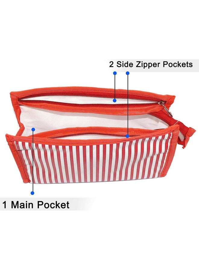 PRISMAXIC Multipurpose Travel Pouch Toiletry MAkeup kit pouch (Pack of 3) - Image 3