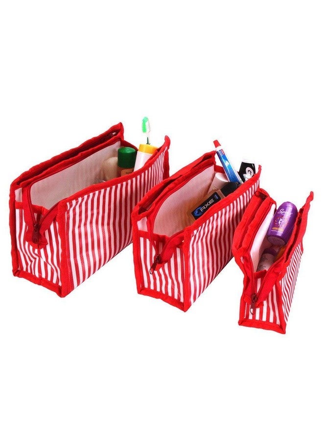 PRISMAXIC Multipurpose Travel Pouch Toiletry MAkeup kit pouch (Pack of 3) - Image 5