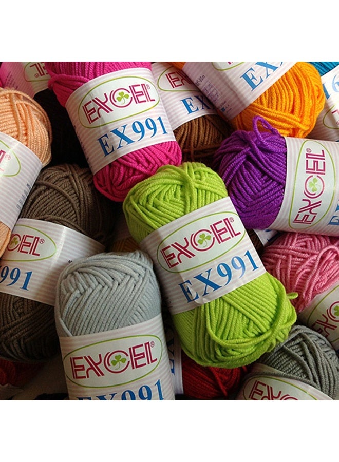 Excel EX991 Crochet Yarn Light Brown 23 - Image 2