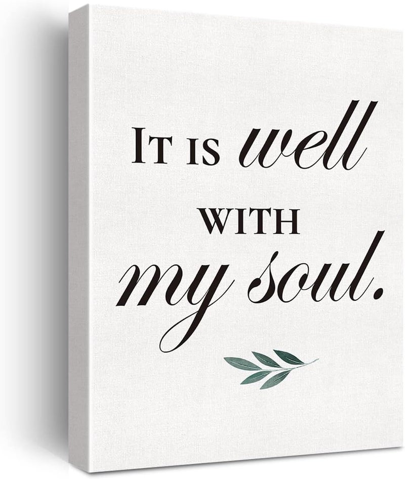 JerLoe Motivational Canvas Wall Art - Image 1