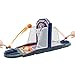 Anemeeoke Basketball Shooting Game Toy Funny Shooting Game Desktop Table Basketball Games Set Fast and Frenzied Launching ball Including 1 Basketball Stand and 10 Balls Gift for Kids 3 4 5 6 7 8 Year Old - Image 2