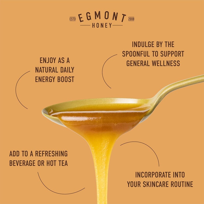 Egmont Raw Mānuka Honey MGO 50+ - 17.6oz (500g) - 100% Pure New Zealand Honey - Image 5