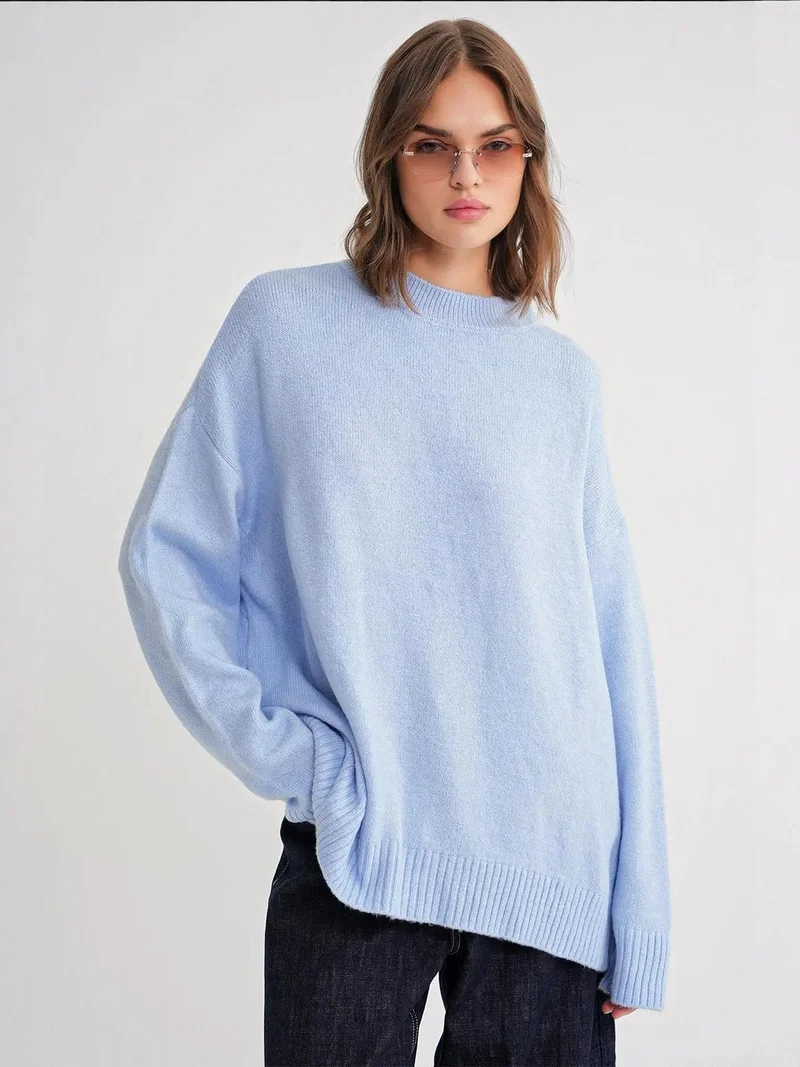 MixRay Mixray Oversized Knitwear Sweater