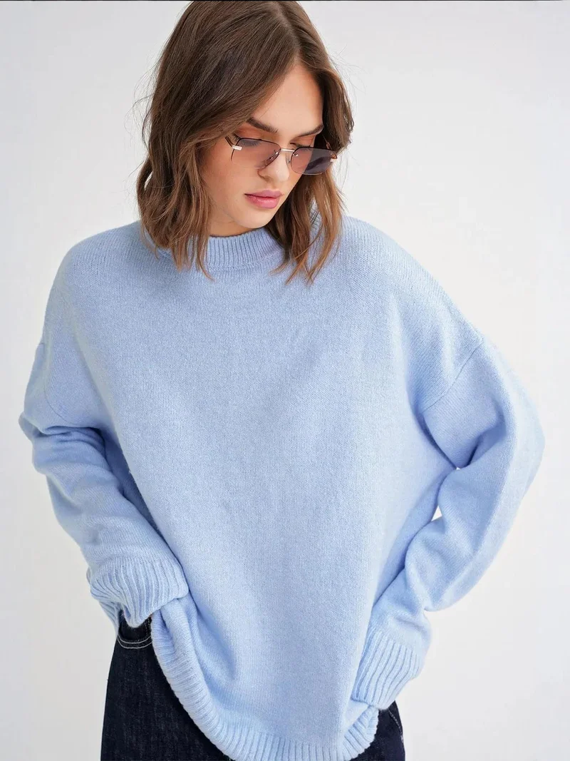 MixRay Mixray Oversized Knitwear Sweater