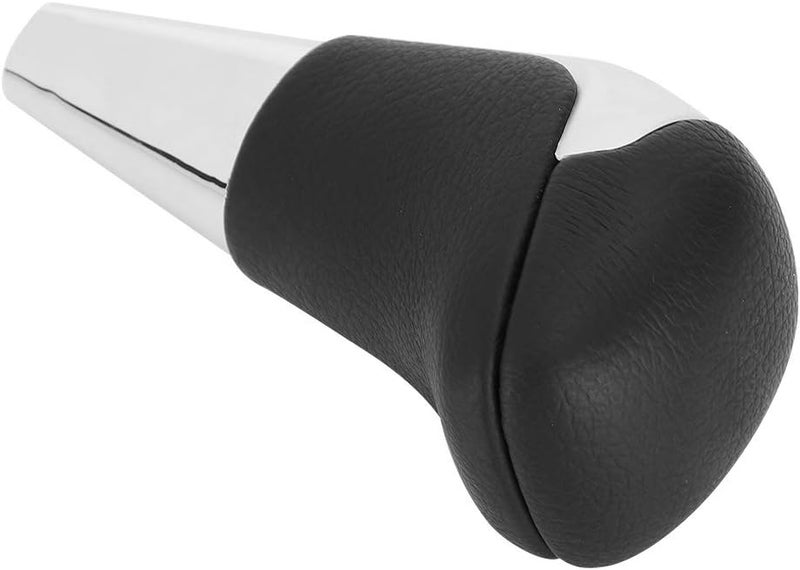 Gear Shift Knob, Leather and Aluminum Alloy Automatic Shift Lever for Fortuner 2005-2016 - Precise Fit, Durable Material, Easy Installation for Car Interior Upgrade - Image 1