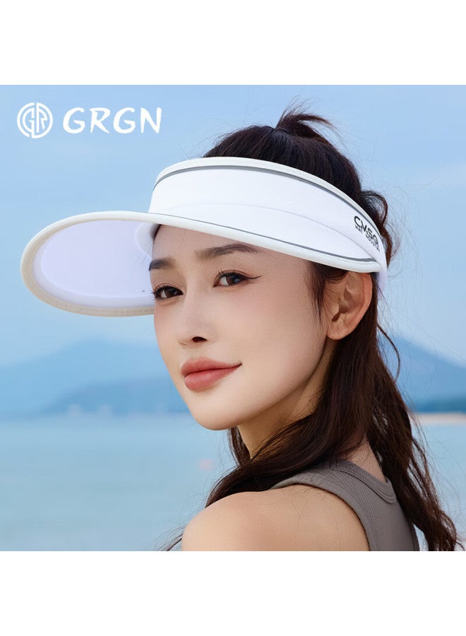 Grgn Sun Protection Hat For Women, Visor Cap, Summer Sun Hat, Outdoor Versatile Cool Hat, Face-Covering Uv Protection Hat For Women - Image 2