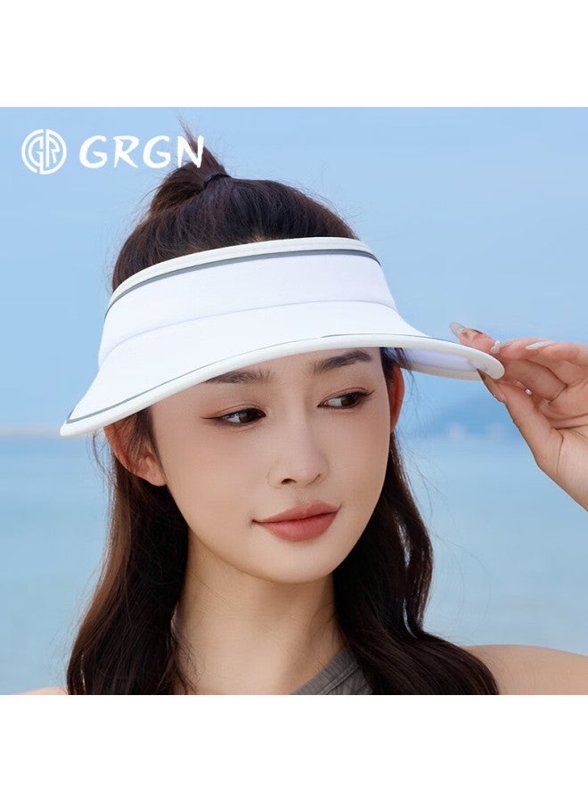 Grgn Sun Protection Hat For Women, Visor Cap, Summer Sun Hat, Outdoor Versatile Cool Hat, Face-Covering Uv Protection Hat For Women - Image 3
