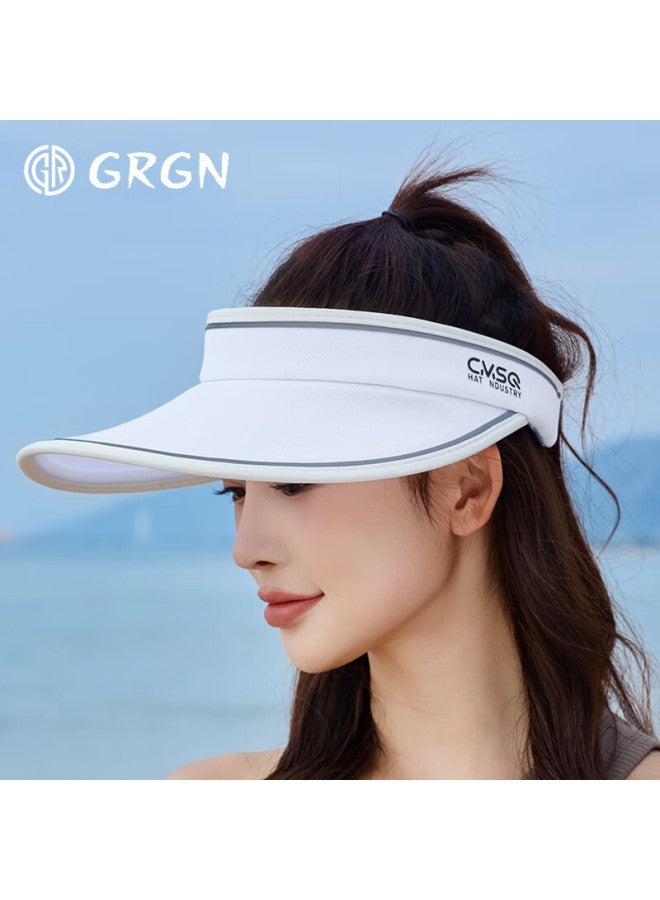 Grgn Sun Protection Hat For Women, Visor Cap, Summer Sun Hat, Outdoor Versatile Cool Hat, Face-Covering Uv Protection Hat For Women - Image 4