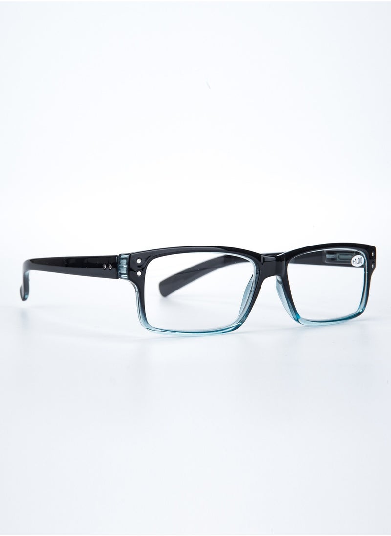 LANLANG - LANLANG 3-Pack Reading Glasses for Men Spring Hinge 3 Colors Clear Lens including 1.0-3.5 diopters L-L007 - Image 1