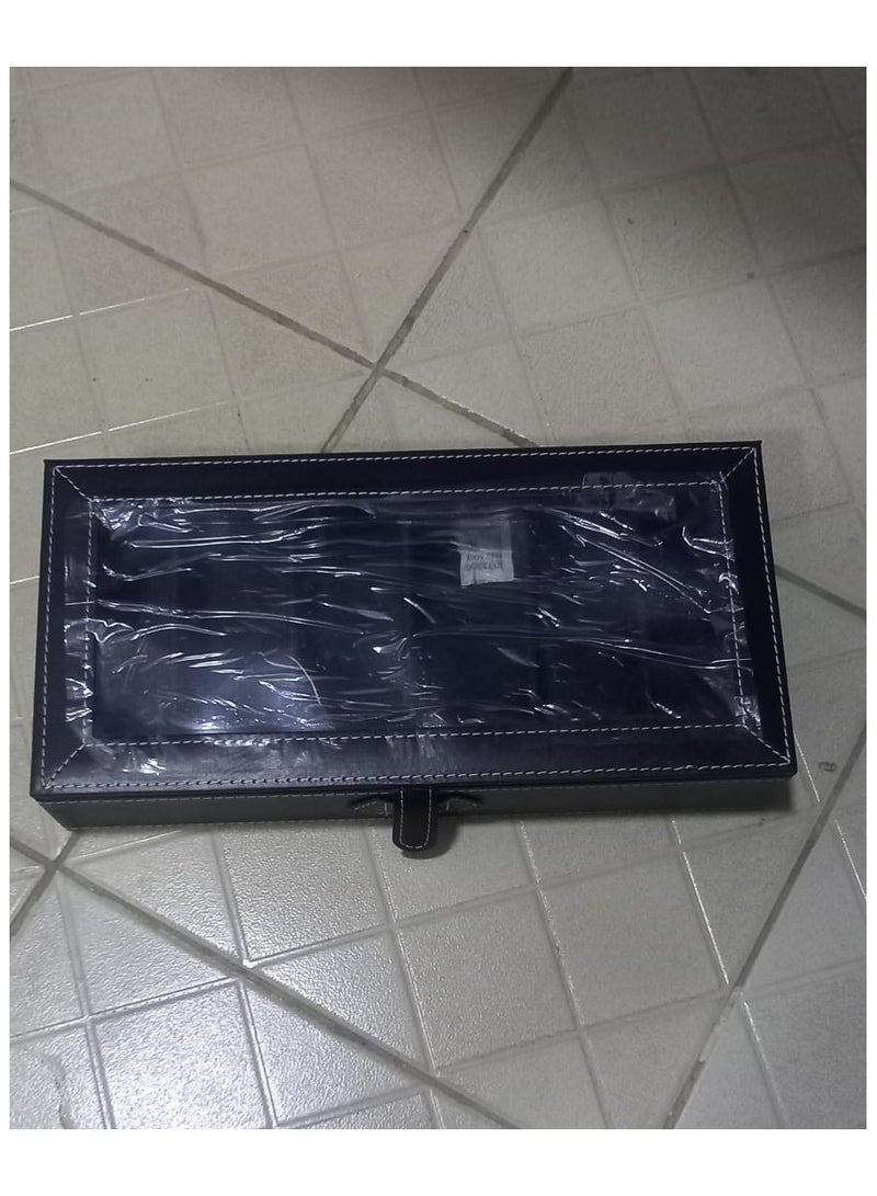 DARIYAH صندوق تنظيم النظارات الشمسية باللون الأسود - Image 2