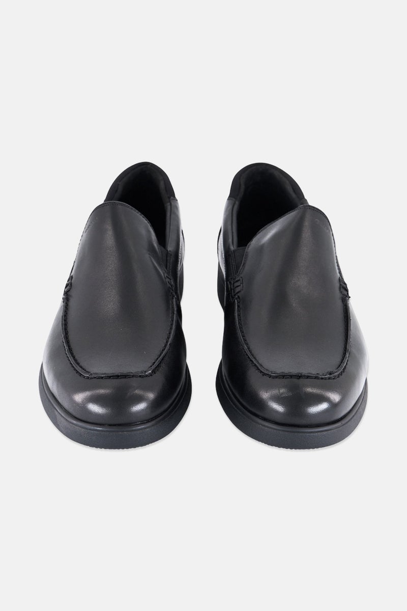 GEOX Men Wide Spherica EC11 Slip On Formal Shoes, Black  - Image 4