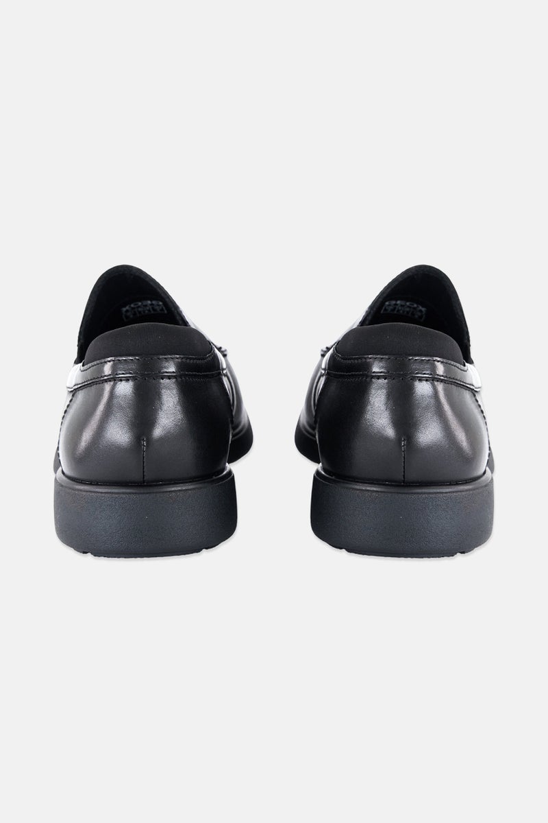 GEOX Men Wide Spherica EC11 Slip On Formal Shoes, Black  - Image 3