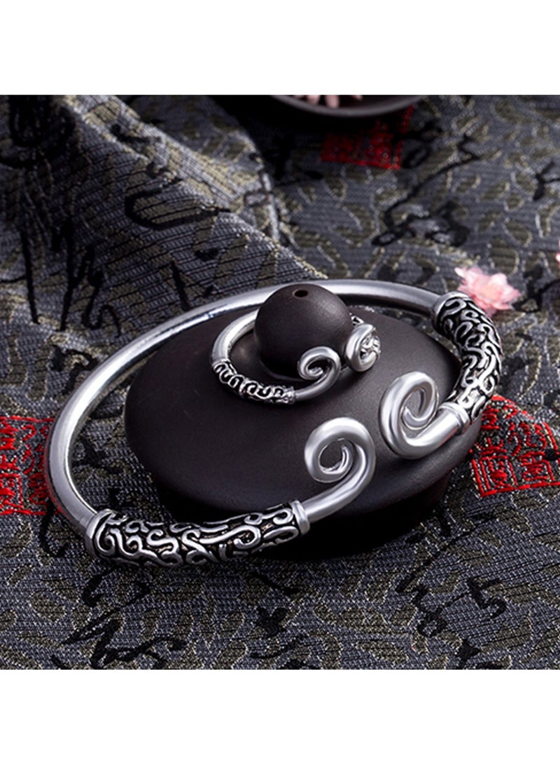 Hanghaijia Unisex Vintage Monkey King Wukong Buddhist Tightening Spell true love forever Bracelet - Image 4