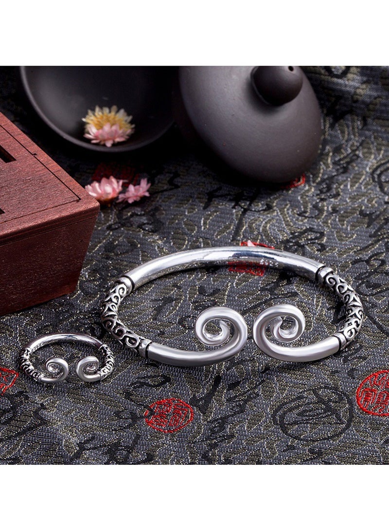 Hanghaijia Unisex Vintage Monkey King Wukong Buddhist Tightening Spell true love forever Bracelet - Image 1