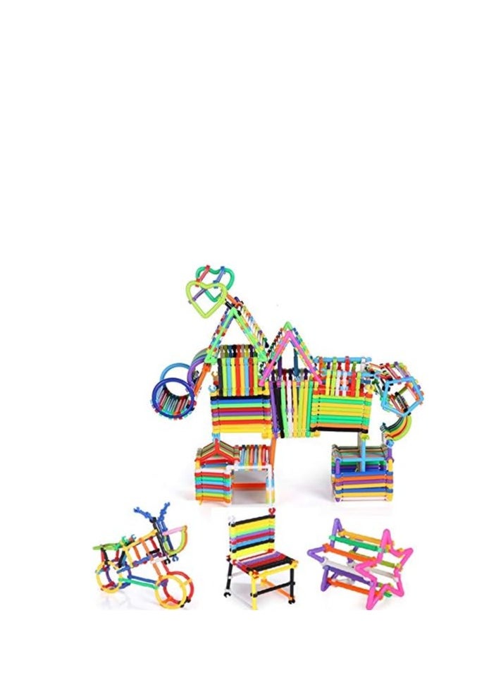 Generic - 560 PCS Smart Sticks Building Toy Building Blocks Different Shape Educational Construction Engineering Set 3D Puzzle, Interlocking Creative Connecting Kit - Image 1
