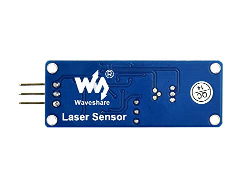 Waveshare Laser Receiver Module Laser Sensor Module Transmitter Module for AVR PIC, Compatible with Raspberry Pi 5/4B/3B/Zero/Zero W/Zero 2W/Pico/Pico W/Pico WH - Image 2