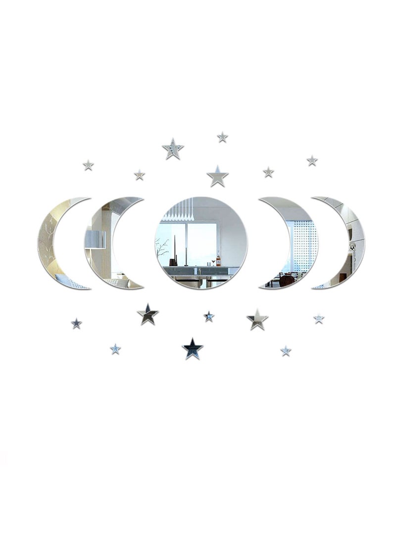 1 Set, 20pcs, Star And Moon Combination Acrylic Wall Stickers Ramadan Kareem, Holiday Accessory, Birthday Party Supplies, Room Decor - pzsku/Z4ED30119B1480F13CE29Z/45/_/1733453161/56d1a8a8-5f73-4fb5-8012-1af38320d5d6