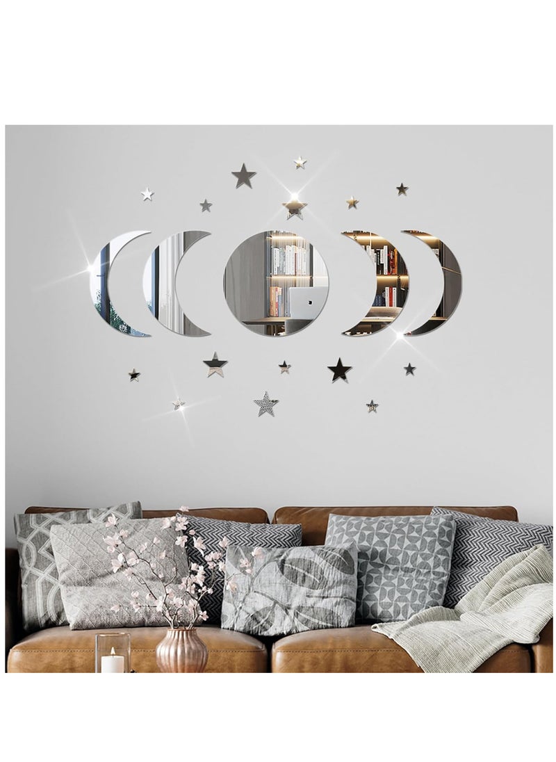 1 Set, 20pcs, Star And Moon Combination Acrylic Wall Stickers Ramadan Kareem, Holiday Accessory, Birthday Party Supplies, Room Decor - pzsku/Z4ED30119B1480F13CE29Z/45/_/1733453799/cd67a1e2-2c4b-4b3f-86e5-36e46110f772