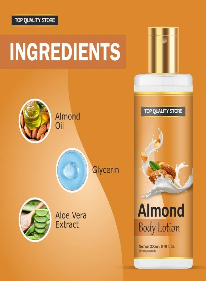 Top Quality Store TQS Natural Moisture Body Lotion,With Almond,Nourished & Hydrated Skin - Image 4