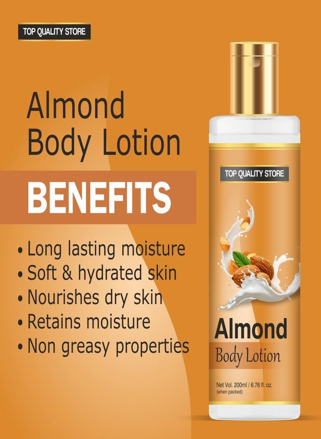 Top Quality Store TQS Natural Moisture Body Lotion,With Almond,Nourished & Hydrated Skin - Image 3