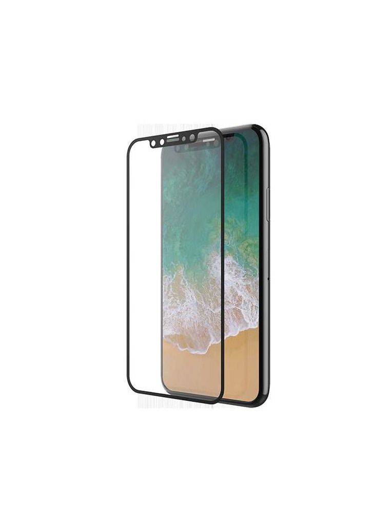 devia Van Entire View Full Tempered Glass for iPhone Xr - Black - Image 1