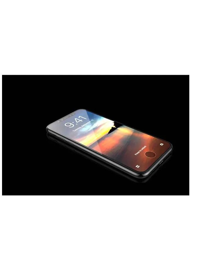 devia Van Entire View Full Tempered Glass for iPhone Xr - Black - Image 2