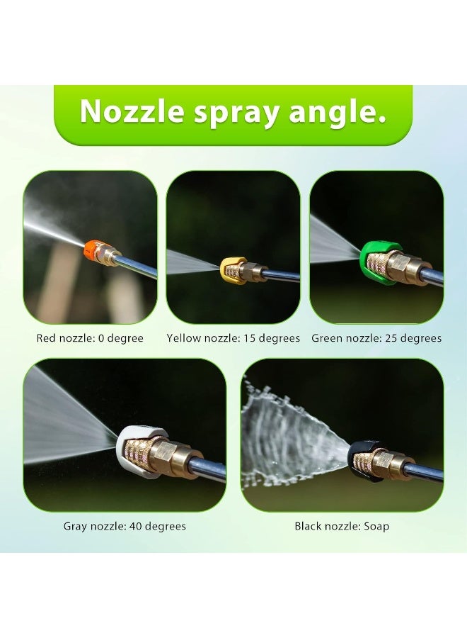 GRONGU Spx3000-Tps Universal Pressure Washer Nozzle Tips  - Image 5