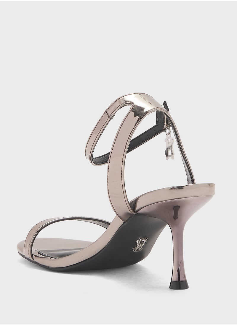 Besos Ankle Strap High Heel Sandals