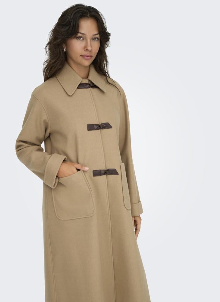 ONLY Onlevie Longline Over Coat - Image 3