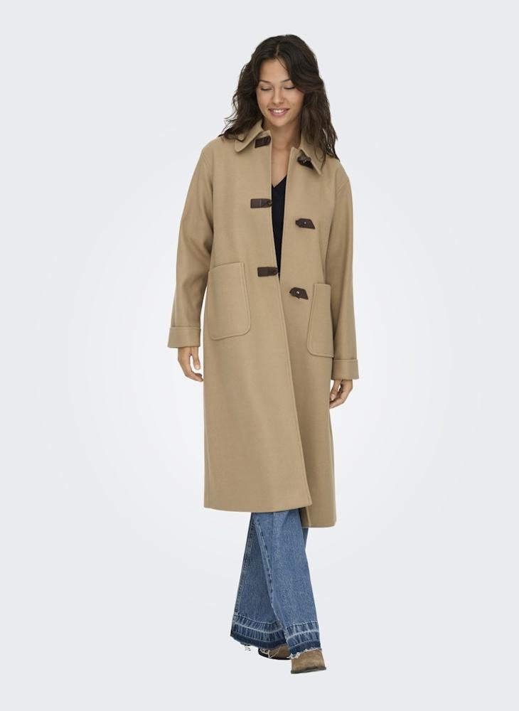 ONLY Onlevie Longline Over Coat - Image 5