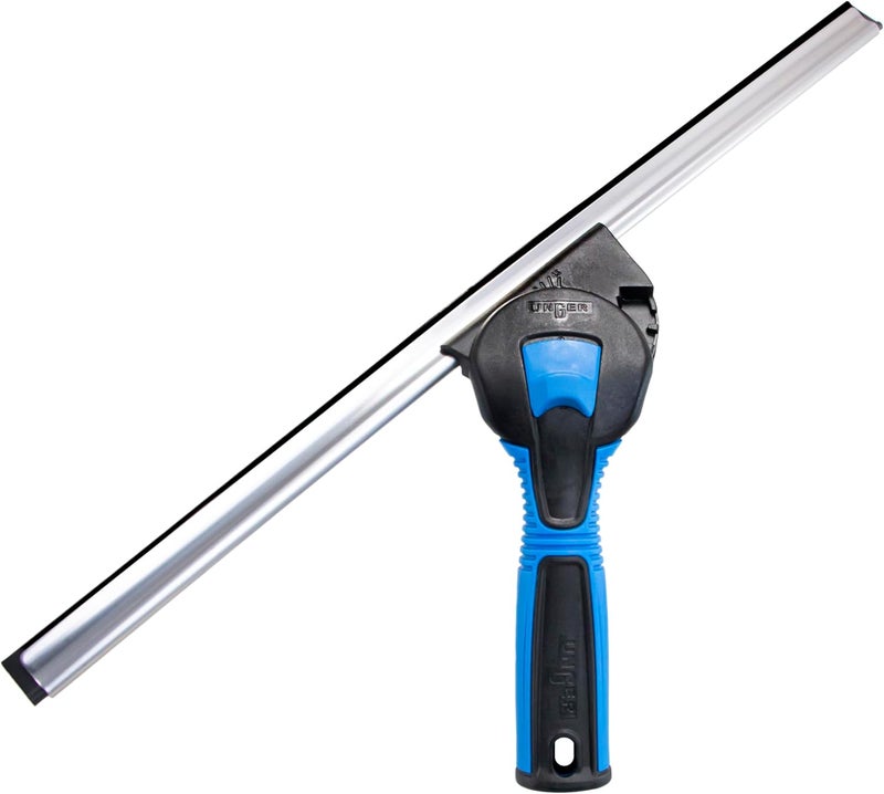 Unger Professional 985510 Swivel Squeegee, 18 in Blade, Poly Blade - Image 1
