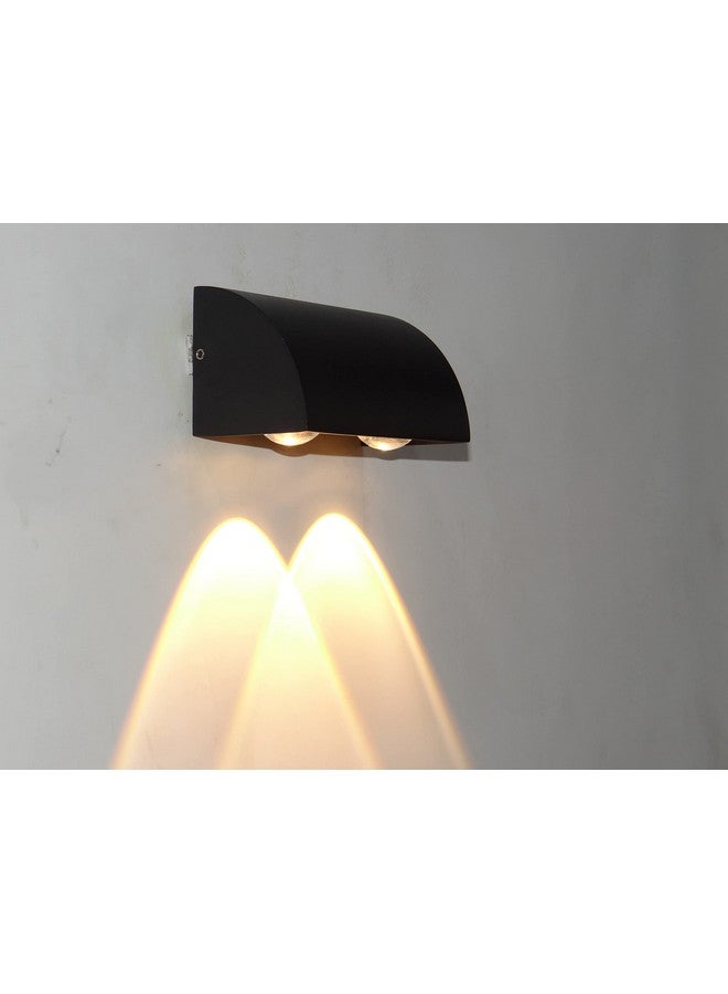 FILLISKA® LED Indoor/Outdoor Down Wall Light Warm White, IP-65 Rainproof & Shockproof Alluminium Body (2 Way Down)(1 Year Warranty) - Image 1